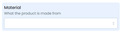 Help text display