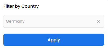 Applying RFQ filters