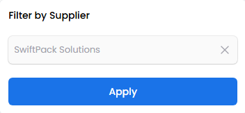 Multiple filter selection