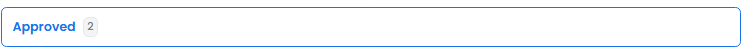 Status verification view showing processed promotions
