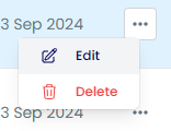 Editing a shipping rule